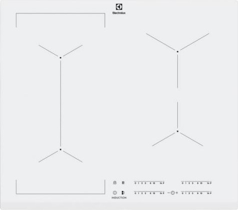 כיריים 60 ס"מ אינדוקציה לבן Electrolux EIV63440BW
