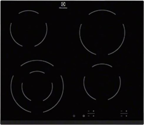כיריים קרמיות 4 להבות Electrolux EHF6241FOK