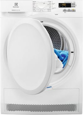 מייבש כביסה קונדנסור היט פאמפ 8 ק"ג Electrolux EW7H3862RM