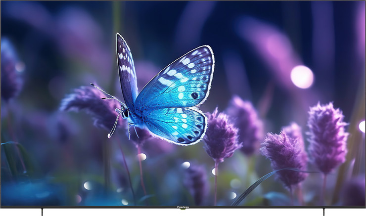 מסך טלוויזיה חכמה QLED MINI LED 90" 4K PEERLESS (WebOS22) ML90PEOS22