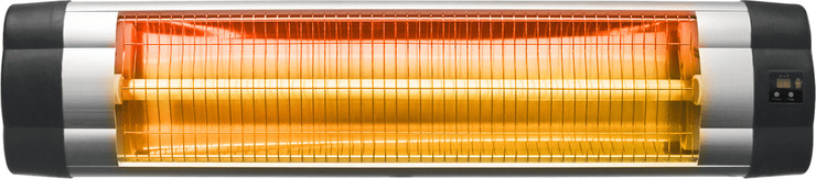 מקרן חום אינפרא 3000W עם שלט וצג LED PE-C51-30 שחור PEERLESS