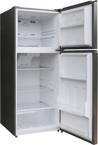 מקרר מקפיא עליון 508 ליטר BCD-508W GB INV זכוכית שחורה PEERLESS NO FROST