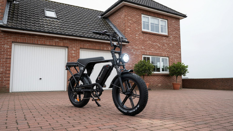 אופניים חשמליים  48V/15A סמארט שחור V8 smart bike