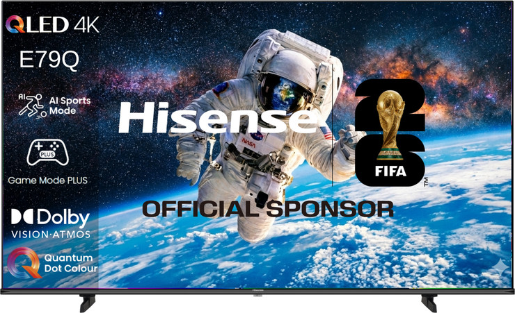 טלוויזיה 55" Hisense SMART QLED 55E79Q