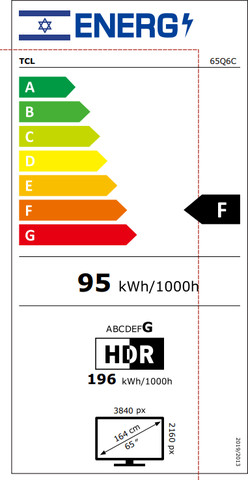 טלוויזיה 65" TCL MINI QLED SMART 65Q6C