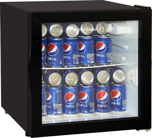 מקרר ויטרינה קובייה 46 ליטר LC-52 BLK שחור PROSONIC