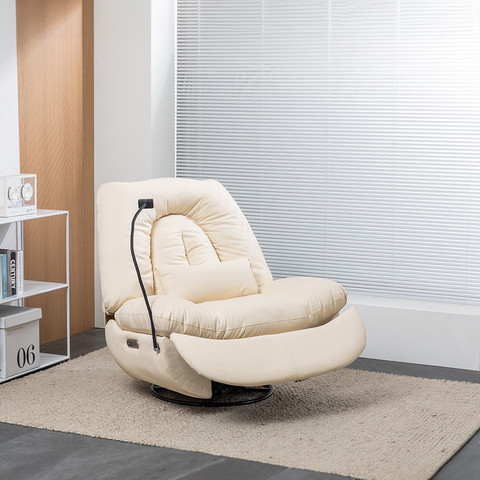 כורסת מסאג  AIR LEATHER ARIAN שמנת  אריאן