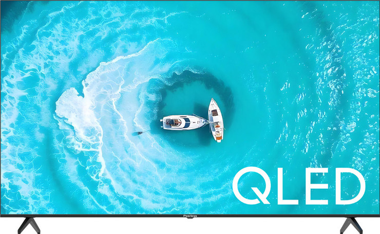 טלוויזיה חכמה "55 4K סמארט פירלס Peerless QLED Q550PEROS22UHD
