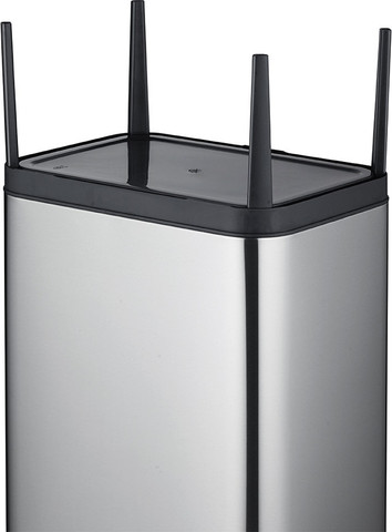 פח אשפה 60 ליטר אלקטרוני PE-601 כסוף פירלס Peerless