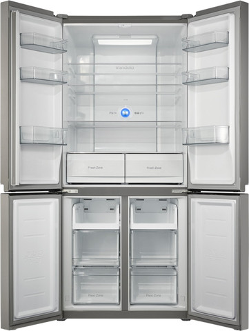 מקרר 4 דלתות 482 ל' MR453SS נירוסטה AMCOR