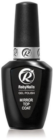 טופ ג’ל פוליש GEL POLISH MIRROR TOP COAT רוביניילס