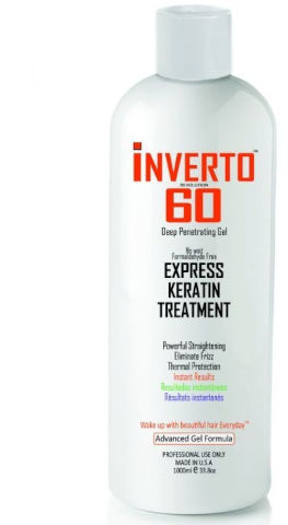 טיפול קראטין משקם לשיער INVERTO 60 EXPRESS אינברטו 1000 מ”ל