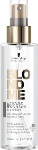 ספריי גלייז מגן מחום בלונדמי BLONDME 150ML שוורצקופף
