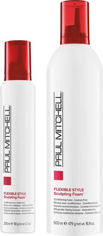 דאבל מוס לשיער סקלפטינג פואם 500ML+ 200ML פול מיטשל PAUL MITCHELL