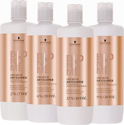 קרם חמצן בלונדמי BLONDME שוורצקופף Schwarzkopf 6%