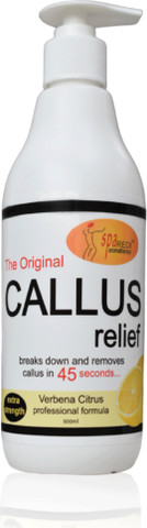 מסיר קאלוס ועור קשה CALLUS RELIEF 500ML טופנייל TOPNAIL