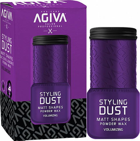 אבקת נפח לאחיזה סופר חזקה Agiva Volumizing NO.4 אגיבה