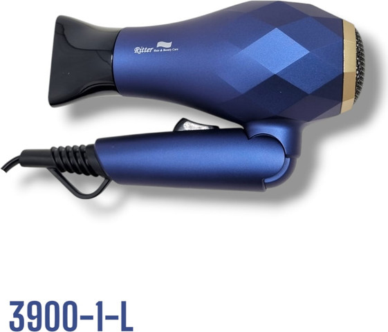 פן מייבש שיער מיני לנסיעות Ritter 3900-1-L ריטר – צבע כחול