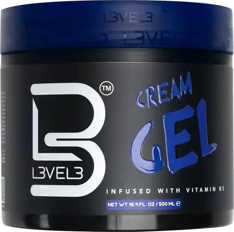ג'ל במרקם קרם לחות לעיצוב וקיבוע השיער CREAM GEL | לבל 3 LEVEL