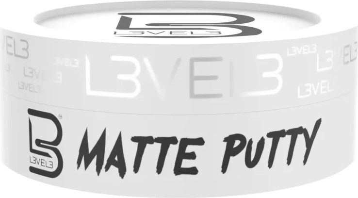 קרם חימר לעיצוב וקיבוע במראה מט | MATTE PUTTY לבל LEVEL 3