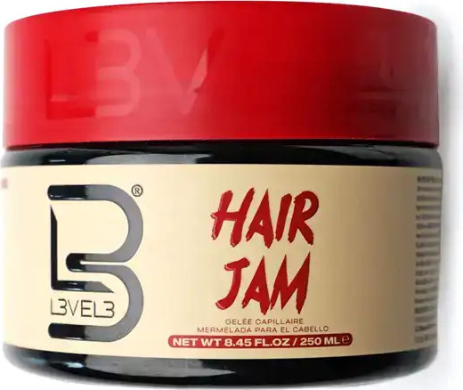 ג'ל לעיצוב תלתלים קפיציים Hair Braiding Jam 250ML | לבל LEVEL 3