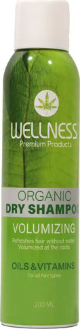 וולנס שמפו יבש נפח פרימיום – Wellness Premium Volume Dry Shampoo