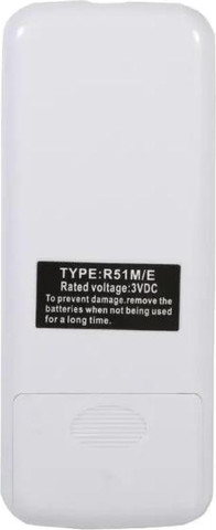 שלט למזגן אלקטרה coolair R51M/E שלט מזגן מידאה/midea