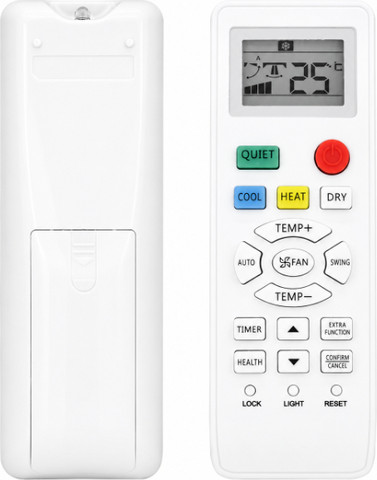 שלט תואם למזגן Haier YR-HD01 | YR-HD01 / YL-HD04 / YR-HD06 / YL-HD02 / HA-0361