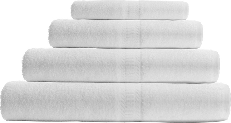 מגבת פנים 100% כותנה 50/85 450GSM לבן