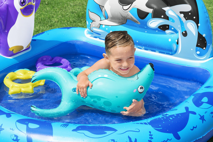 בריכת פעילות ימית לקטנטנים 134X131X73 ס"מ, BESTWAY, דגם 53156
