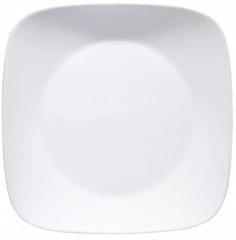 סט צלחות קורל 12 חלקים ל4 סועדים דגם Pure White