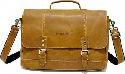 תיק עור צד וינטאג'SwisSBag