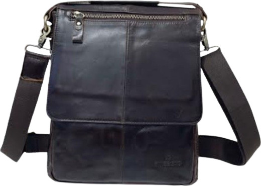 תיק צד לגבר עור | SWISS BAG