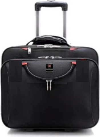 תיק עסקים על גלגלים למחשב 17 | SWISS BAG