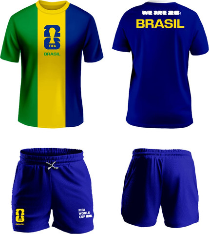 חליפת כדורגל מונדיאל ברזיל FIFA WORLD CUP 2026