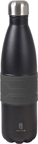בקבוק טרמוס נירוסטה 750 מ"ל H2O Pro אייג 2 או פרו 4750 שחור