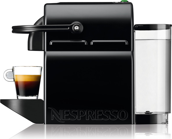 מכונת אספרסו כולל מקציף NESPRESSO נספרסו Inissia D40 + Aeroccino 3 שחור