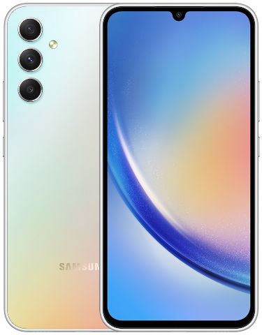 טלפון סלולרי "6.6 Samsung Galaxy A34 סמסונג SM-A346 128GB/8GB כסוף