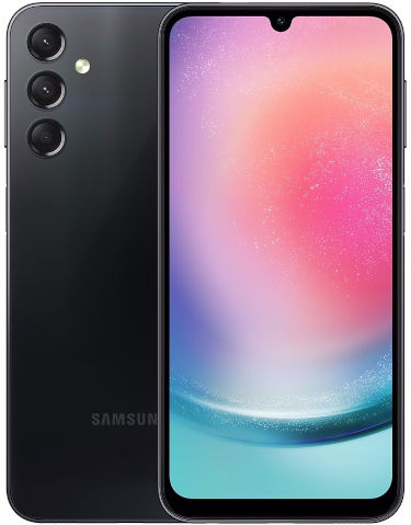 טלפון סלולרי 6.5" Samsung Galaxy A24 סמסונג SM-A245F 128GB/4GB שחור