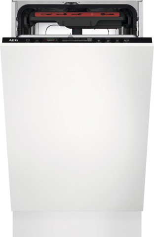 מדיח כלים צר אינטגרלי מלא AEG א.א.ג. Maxiflex Airdry FSE73507P