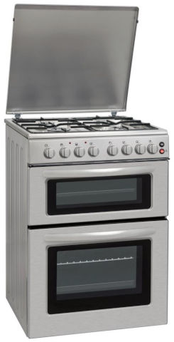 תנור אפייה דו תאי משולב כיריים Lenco לנקו LDOV60IX