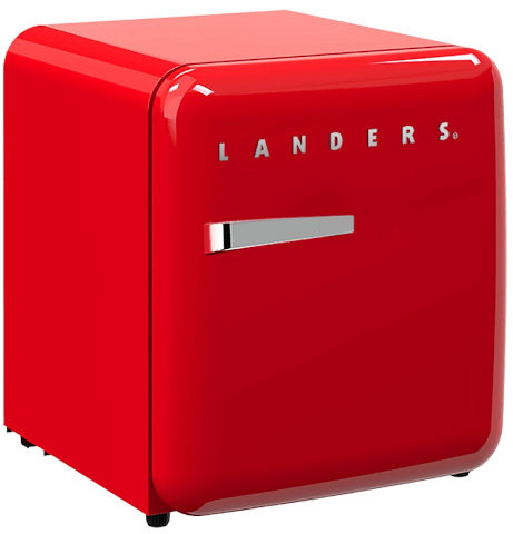 מקרר בעיצוב רטרו - 46 ליטר Landers לנדרס LA46R