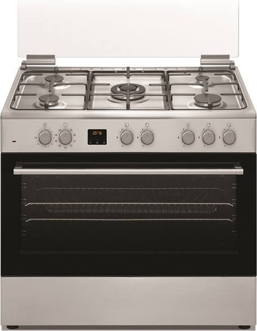 תנור משולב כיריים גז - 5 להבות LaCasa לה קאסה PR9060 - נירוסטה