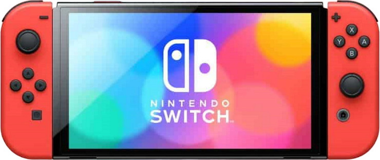 מארז פרימיום יוקרתי - קונסולת משחק ניידת 7" OLED + תיק מריו מעוצב + אוזניות אלחוטיות נינטנדו Nintendo OLED Mario Red Edition 64GB מארז פרימיום