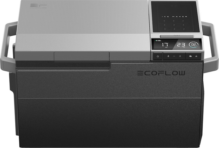 מקרר/מקפיא לשטח 38 ליטר מכונת קרח מובנת EcoFlow אקופלואו Glacier 1