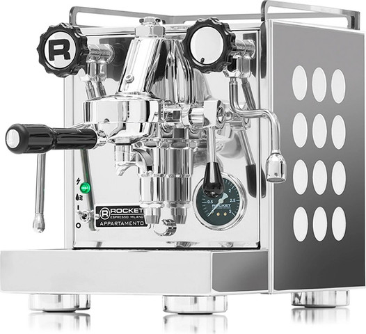 מכונת אספרסו ROCKET ESPRESSO רוקט אספרסו Rocket Appartamento לבן