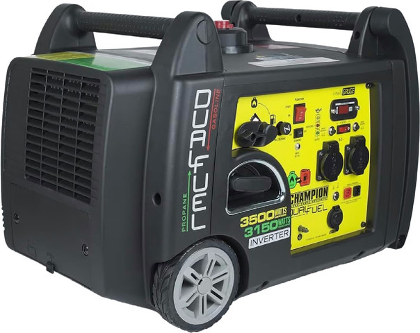 גנרטור נייד היברידי Champion 3200W3500W צמפיון 73001IDFEU