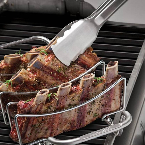 מלקחיים נירוסטה לגריל Broil King ברויל קינג 128075