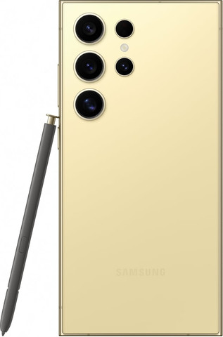 טלפון סלולרי 6.8" Samsung Galaxy S24 Ultra סמסונג SM-S928B/DS 256GB/12GB Titanium Yellow