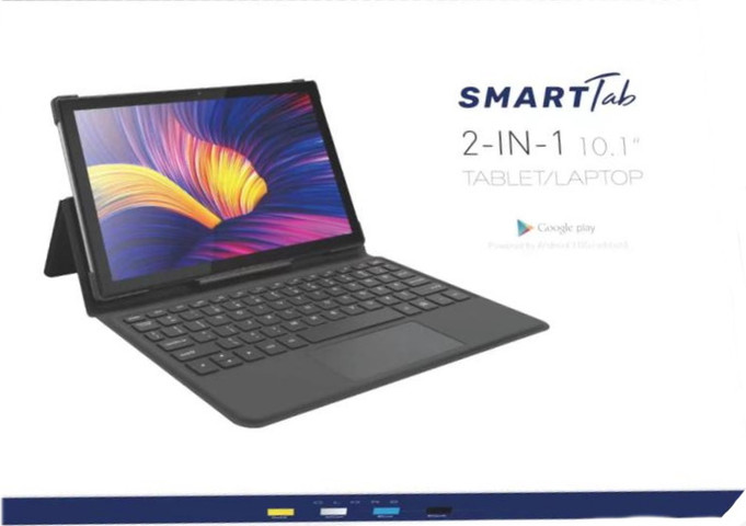 טאבלט 10.4" משולב מקלדת ונרתיק נשיאה Smart Tab סמארט טאב Monster Pro 128GB/4GB RAM 4G